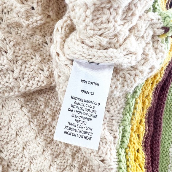 Marc New york Crochet Tank Top Size L NEW - Picture 6 of 8